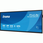 Iiyama TE10518UWI-B1AG àÉcran d'affichage dynamique Carte A numérique 2,66 m (104.6