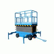 Nacelle à ciseaux mobile SJY - 500KG x 14M/DC avec batterie et plateforme 2850x1500mm_2