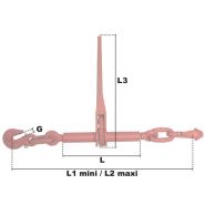 Tendeur d'arrimage - mikatec - à cliquet avec sécurité ø 10mm (haute résistance)_2