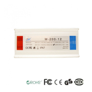 Alimentation 12V continu - 200W - 16.6A - Aluminium IP67 - Certifiée CE et ROHS - Référence 12VIP200W_2