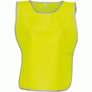 Chasuble - identification - protection - bords réfléchissants - toutes couleurs_2