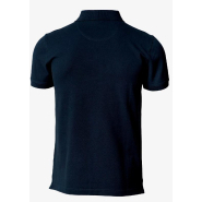 Polo extensible de luxe - Pull Harvard à col en V pour homme - Bleu marine foncé - Nimbus_2