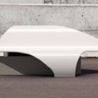 Banc en béton Gaviotas - Assise en béton UHPC et base en béton Petra 1 - 200 x 85 x 91 cm_2