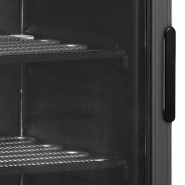 Congélateur vertical vitré UFSC371G Black L/H ( 300 / 270L) Noir TEFCOLD_2