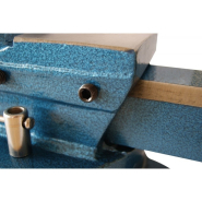 Étau d'établi 150 mm Unicraft - 6350150 - Base tournante 360° et enclumette intégrée_2