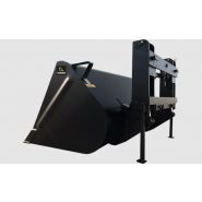 Godet pour chariot élévateur - riman - conçue pour la reprise de matériaux fluides d’une densité de 1,2 maximum_2