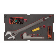 Kit d'outils pour maintenance sur grue offshore pétrolière et gazière - Mallette rigide à usage intensif - 29 pcs - 4750RCHDW01FF4_2