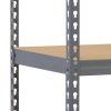 Rayonnages fixes SVR005MB03 - 3 unités en acier gris, 5 niveaux 1800mm H x 900mm L x 450mm P - 175kg UDL_2