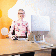 Support pour ordinateur portable R-Go Riser Basic, support pour ordinateur portable pliable et régla_2