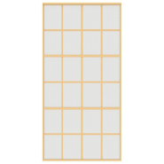 Vidaxl porte coulissante doré 102,5x205 cm verre esg dépoli aluminium 155177_2