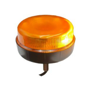 Gyrophare leds orange plat - 252825 - 8 leds haute intensité, homologué R65 et R10, faible hauteur 70mm_2
