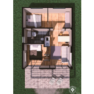 Studio  de  jardin isolé en container/T3 - 42 m2_2