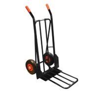 Diable de chantier professionnel - charges lourdes - roues increvables en PU - ø 260mm_2