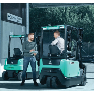 Chariot élévateur électrique Mitsubishi 4 roues - EDiA XL FB40N 4000 kg pour tous secteurs d'activités_2