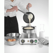 Gaufrier rond Ø190mm 20 gaufres/h 1000W HENDI_2