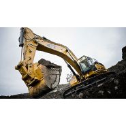 Godet d'excavation à usage normal avec lame de nivellement - caterpillar finance france - 600 mm (24 in) - poids 495 kg_2