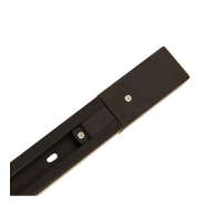 Rail monophasé renforcé 1 mètre pour spot LED - aluminium de qualité - réf RAIMO1MB_2