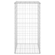 Vidaxl mur en gabion avec couvercles acier galvanisé 60x50x100 cm 147812_2