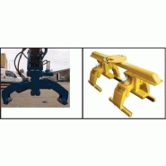 Pince de levage pour canalisations et poteaux - Diamètre 100 à 400 mm - Capacité 300 kg - Rotation ou tiltrotator_2