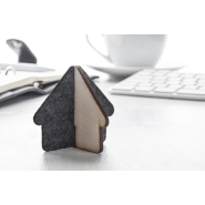 Maison en bois et feutrine - Petite taille - Couleur naturelle - 8g_2