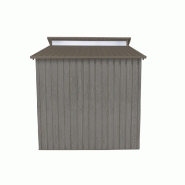 Abri jardin métal - aspect bois vieilli 9363 - 5,44 m² - gris_2