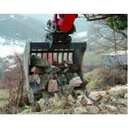 A/r mbi cr30 twin lock godet squelette pour minipelle 1,8-2,8t - uniter 45 - 700 mm_2