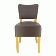 Chaise restaurant Amsterdam - MARRON_2