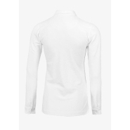 Polo à manches longues - Détails élégants - Carlington Women - White - Nimbus_2