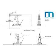 12MO Essentielle - Mini-grue d'atelier compacte - Mobilev Cranes - 1000 kg - 4,49 m de hauteur_2