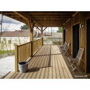 Lames de terrasses FP Bois - Pin Maritime traité Classe 4 - Largeur 165mm_2