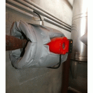 Matelas isolant TECHNOFORM sans enveloppe PE - Isolation jusqu'à 1000°C - Adaptation silhouette et profil défini_2