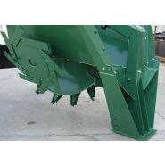 Smb 2 - cureuses de fossés et rigoleuses Sovema - poids 640 à 1523 kg - roue principale et disque avec couteaux_2