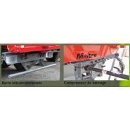 Benne monocoque Atlas 12 avec trappe à grain et verrouillage automatique