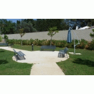 Banc public en métal classique norcor fontainebleau_2