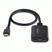Répartiteur HDMI 2 Ports - Vidéo HDMI 2.0 4K 60Hz - Répartiteur HDMI 4K 1 Entrée 2 Sorties - Réparti_2