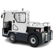 Chariot tracteur industriel à 4 roues SIMAI TE 252  conçu pour des applications lourdes, avec une capacité de 25000 kg en Alpes -  disponible en achat neuf et en location de courte à longue durée_2