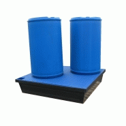 Bac de rétention en polyéthylène recyclé - éco-gamme durable et UV protégé_2