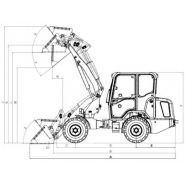 3348L - Mini-chargeuse sur pneus compacte 2900 kg - Moteur Yanmar 48 CV_2