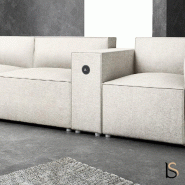 Canapé d'accueil 3 places Planer - Mobel Linea_2