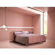 Canapé convertible Cheese - Couchage 120x190 cm - Tissu personnalisable - Matelas 13 cm - Mécanisme 3 plis_2