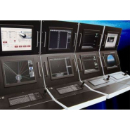 Clavier industriel étanche IP65 - encastrable, rétroéclairé, avec trackball et pavé numérique - Interface USB - Langue GE/QWERTZ - Référence KSML106B49USB-WLED_2