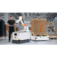 Cobot mobile autonome pour environnement industriel - KMR iisy de KUKA - Charge 11 ou 15 kg, vitesse max. 1,5 m/s_2