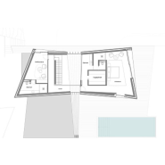 Maison préfabriquée à deux étages en acier - 340 m2 - 6 chambres ou 5 chambres et un bureau - ISK356_2