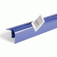 Porte étiquette basculant 40 x 998 multifonction adhésif - Blanc pur RAL 9010_2