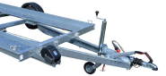 Remorque porte voiture-plateau - 3,60 x 1,80 m - 1300 kg - FRANC PV13B_2