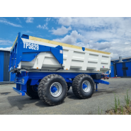 Remorque TP 58-29 - Benne 5,80x1,00 m - Volume 12,76-26,80 m³ (Tandem 150)_2