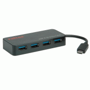 ROLINE Hub USB 3.2 Gen 1, 4 ports, prise type C_2