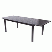 Table de jardin extensible compact 180/240x95x75cm – MTF – aluminium – 2nab3125_2