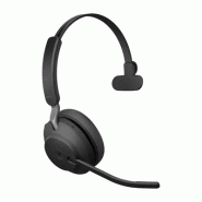 Jabra Evolve2 65 Casque Sans fil Arceau Bureau/Centre d'appels USB Type-C Bluetooth Noir_2