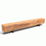 Banc PURE taillé dans un tronc_2
